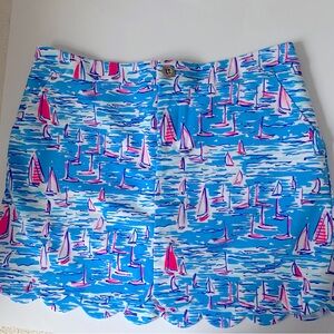 Lilly Pulitzer Boatylicious Skort Size 4